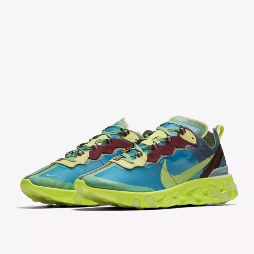 New Nike React Element 87 x Undercover Multi BQ2718-400 Men 8.5 US 7.5 UK 42 EUR